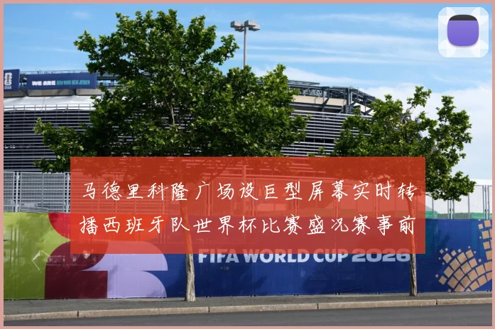 马德里科隆广场设巨型屏幕实时转播西班牙队世界杯比赛盛况赛事前瞻：最新赛事动态与深度分析