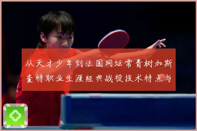 从天才少年到法国网坛常青树加斯奎特职业生涯经典战役技术特点与传奇解析：最新赛事动态与深度分析
